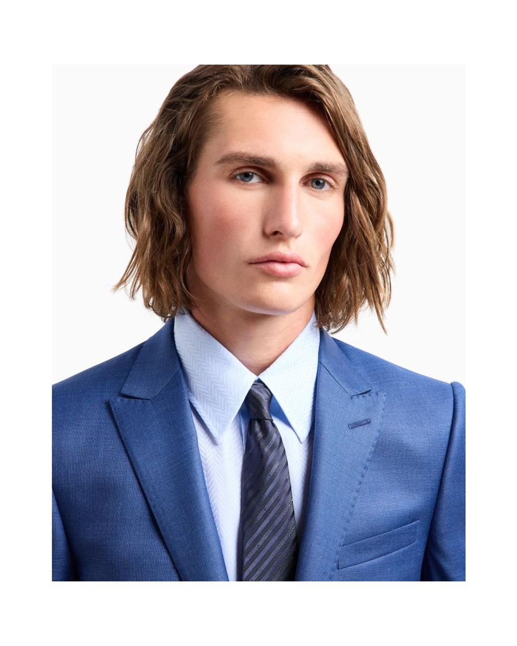 Emporio Armani Blue Ties for men