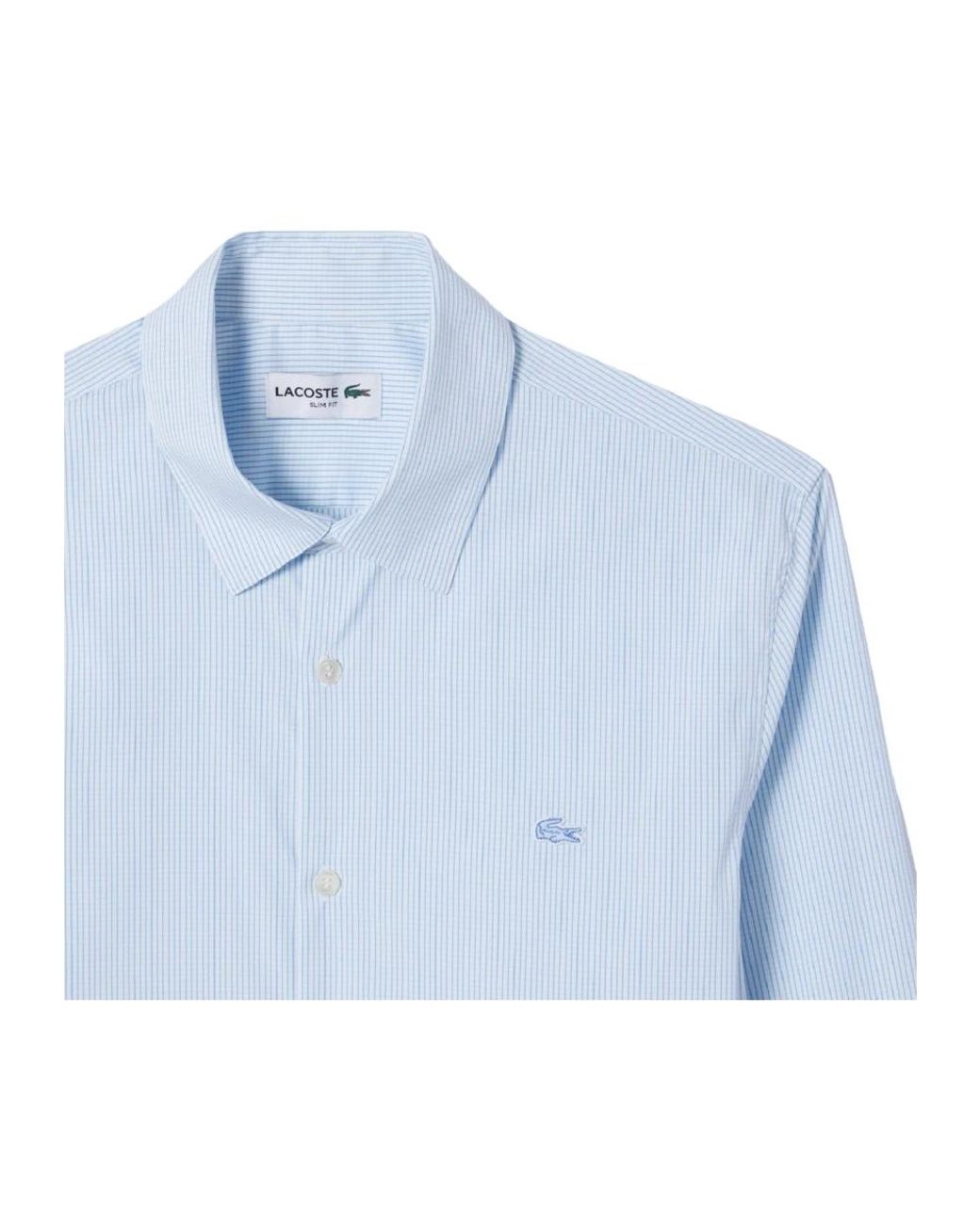 Lacoste Blue Casual Shirts for men