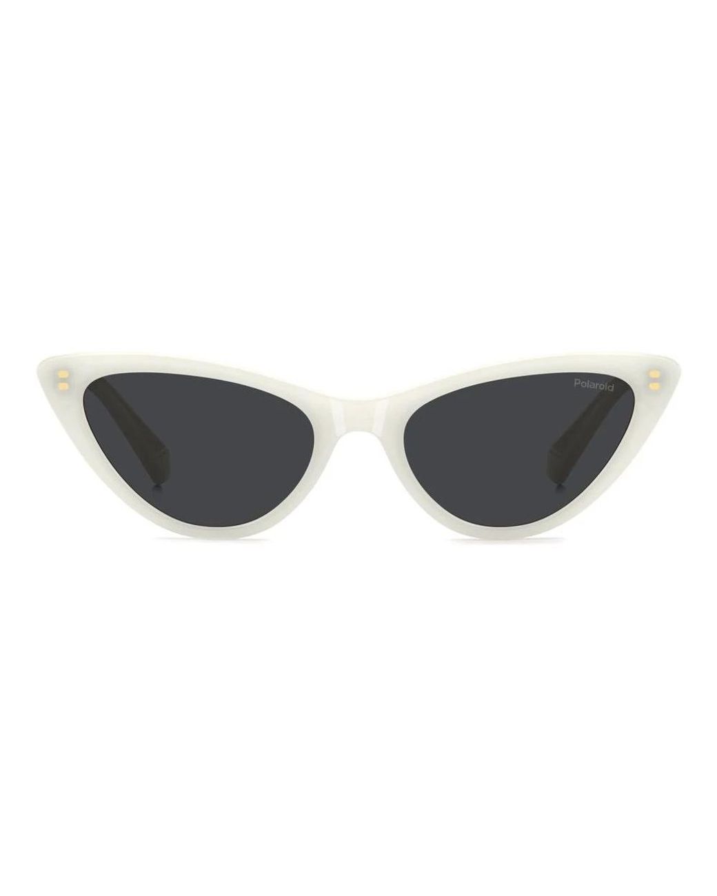 Polaroid White Sunglasses