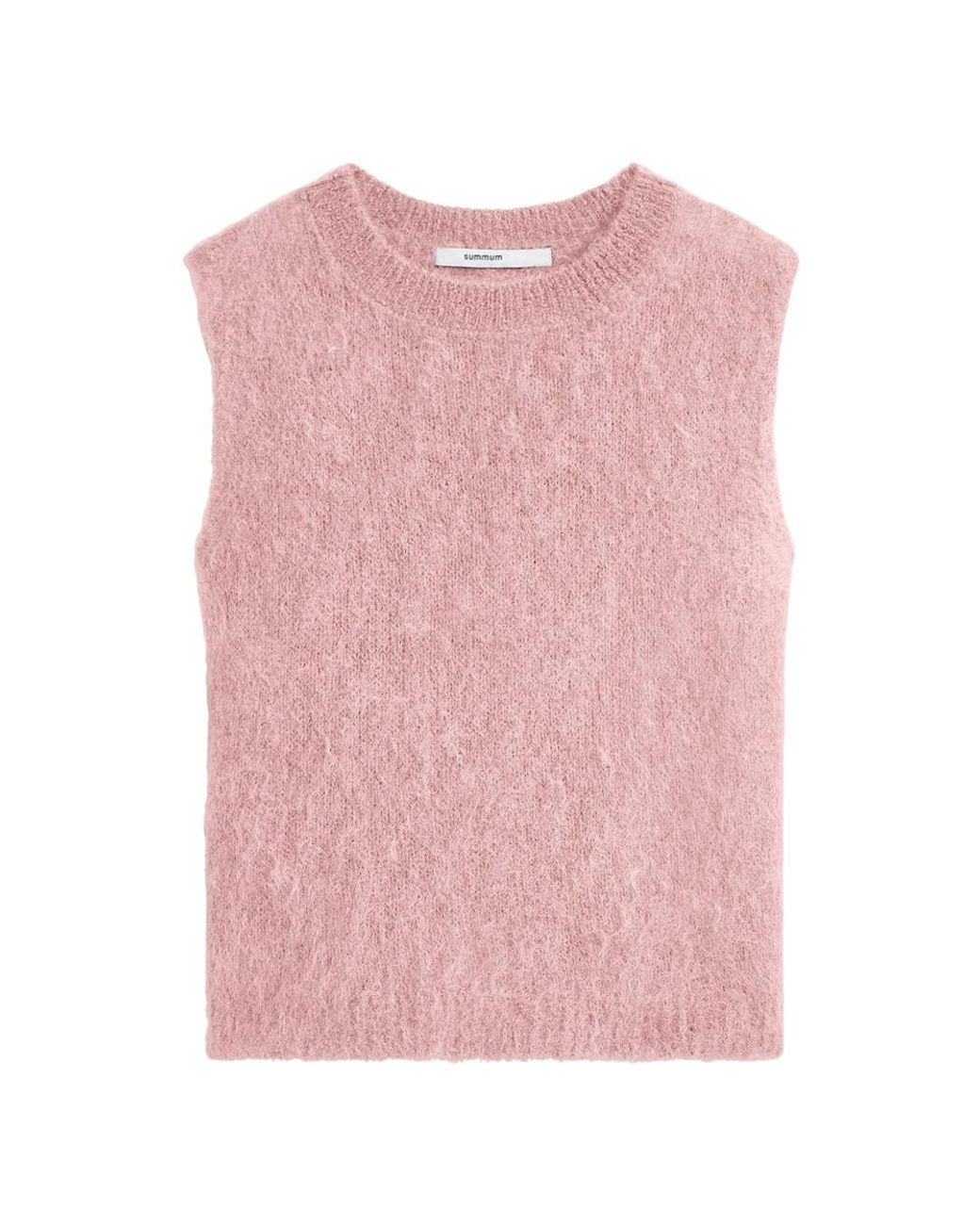 Summum Pink Round-Neck Knitwear