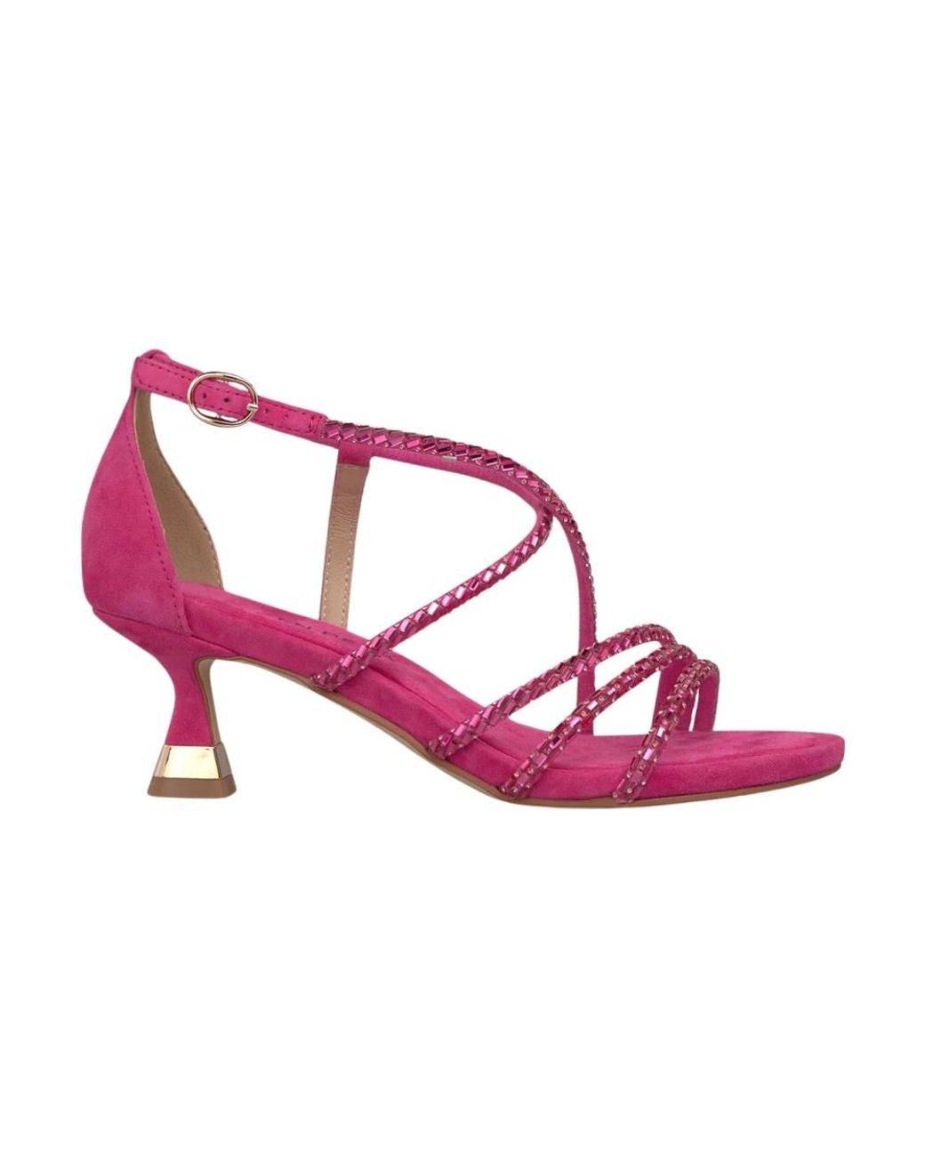 Alma En Pena. Pink High Heel Sandals