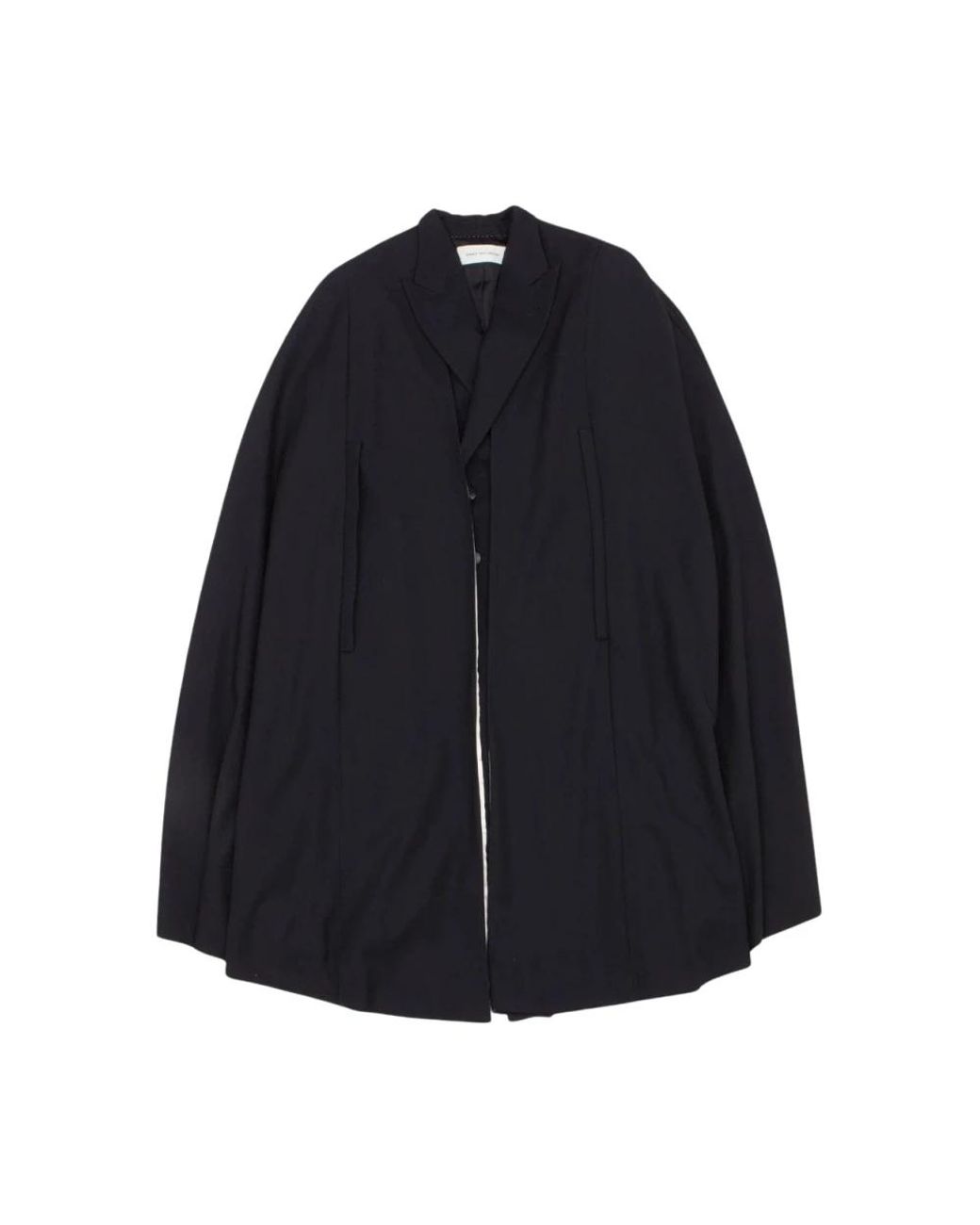 Dries Van Noten Rackyll 4265 M.W. Jas in het Blue voor heren