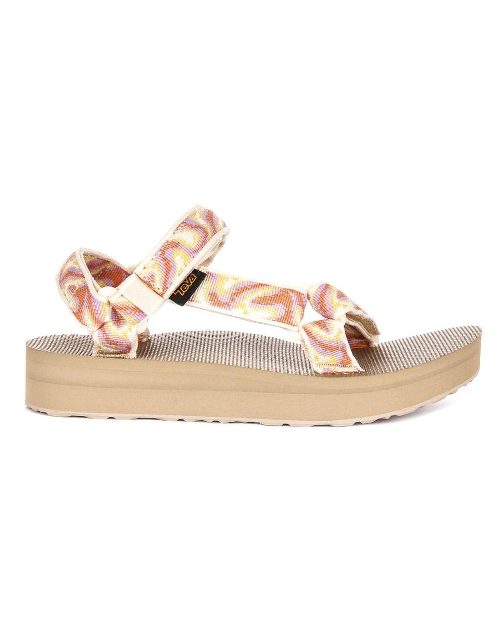 Teva Platform Sandalen in het Pink