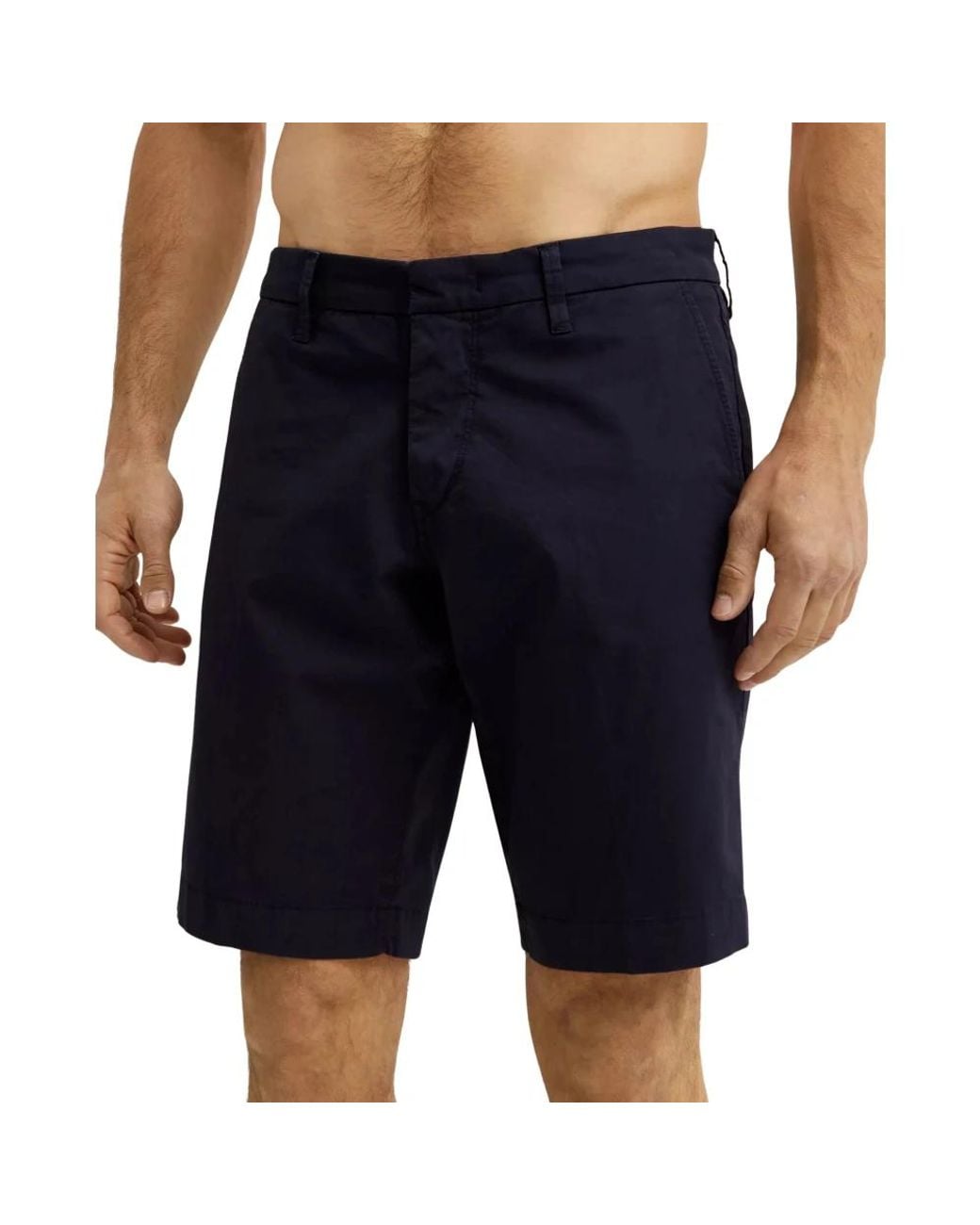 Fay Blue Casual Shorts for men