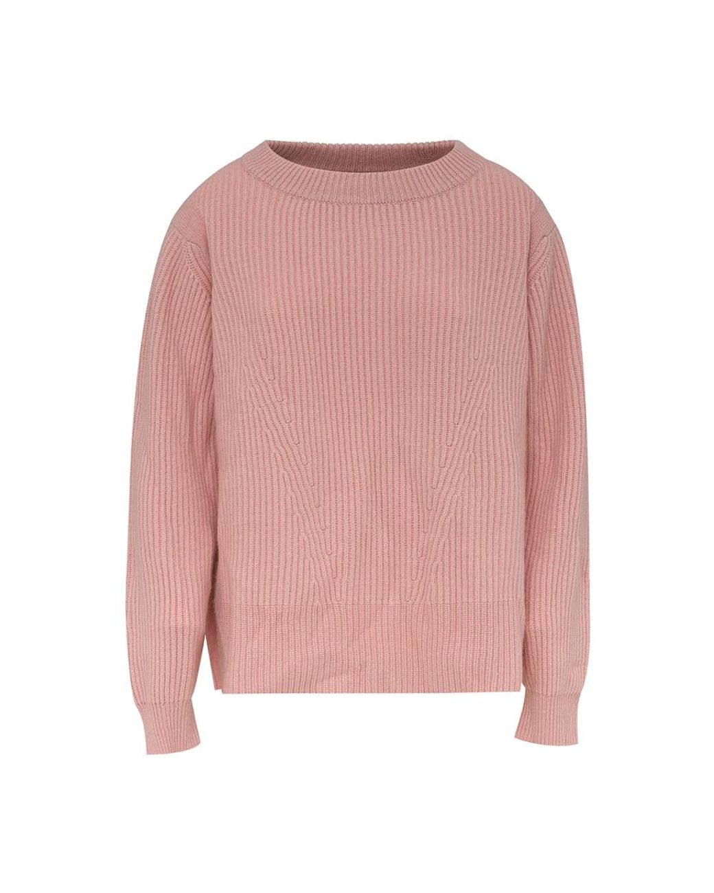 Malo Pink Round-Neck Knitwear