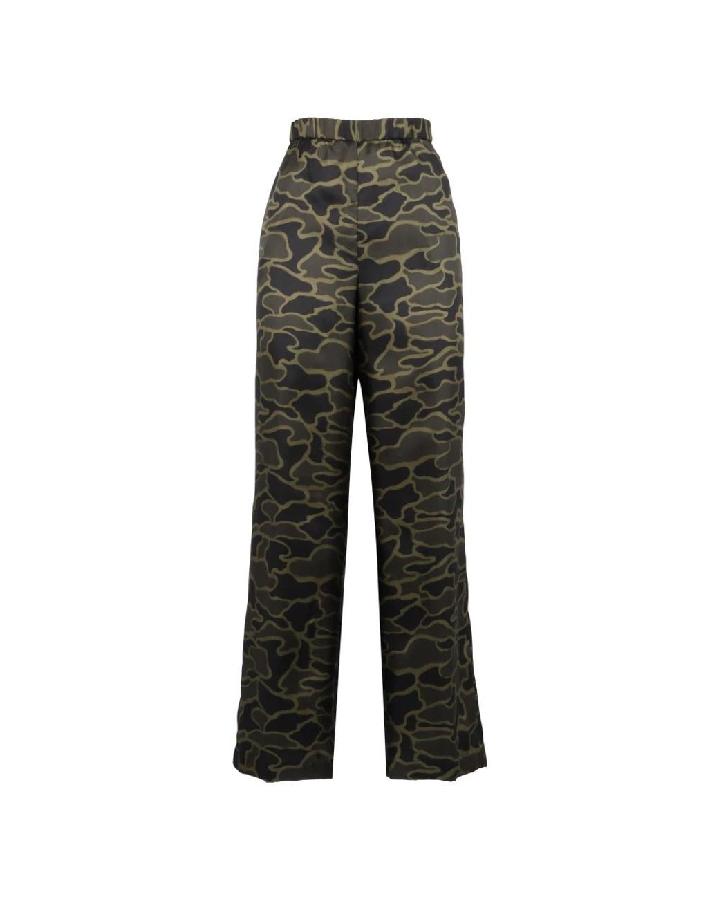 Aspesi Gray Wide Trousers