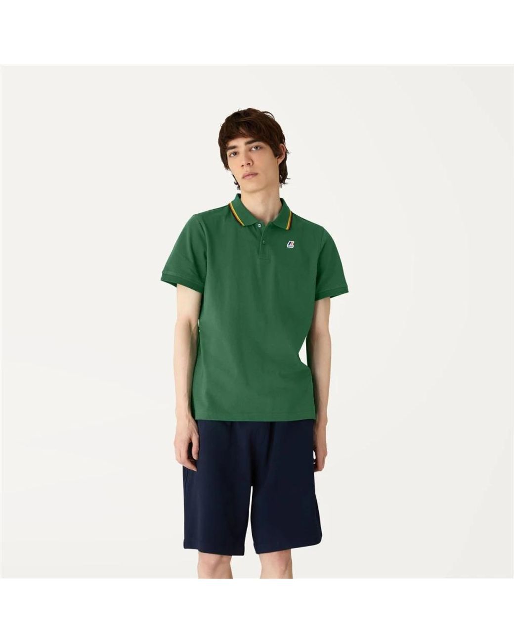 K-Way Green Polo Shirts for men