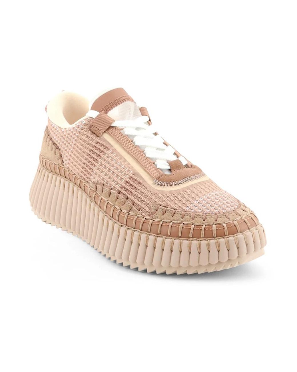 Chloé Pink Nama Sneaker