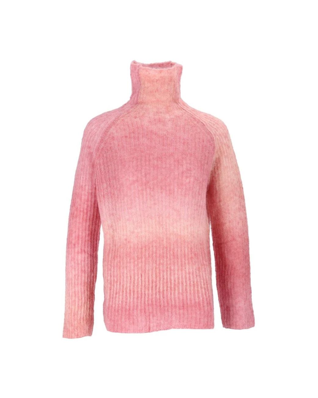 Kangra Engelse Rib Turtleneck in het Pink