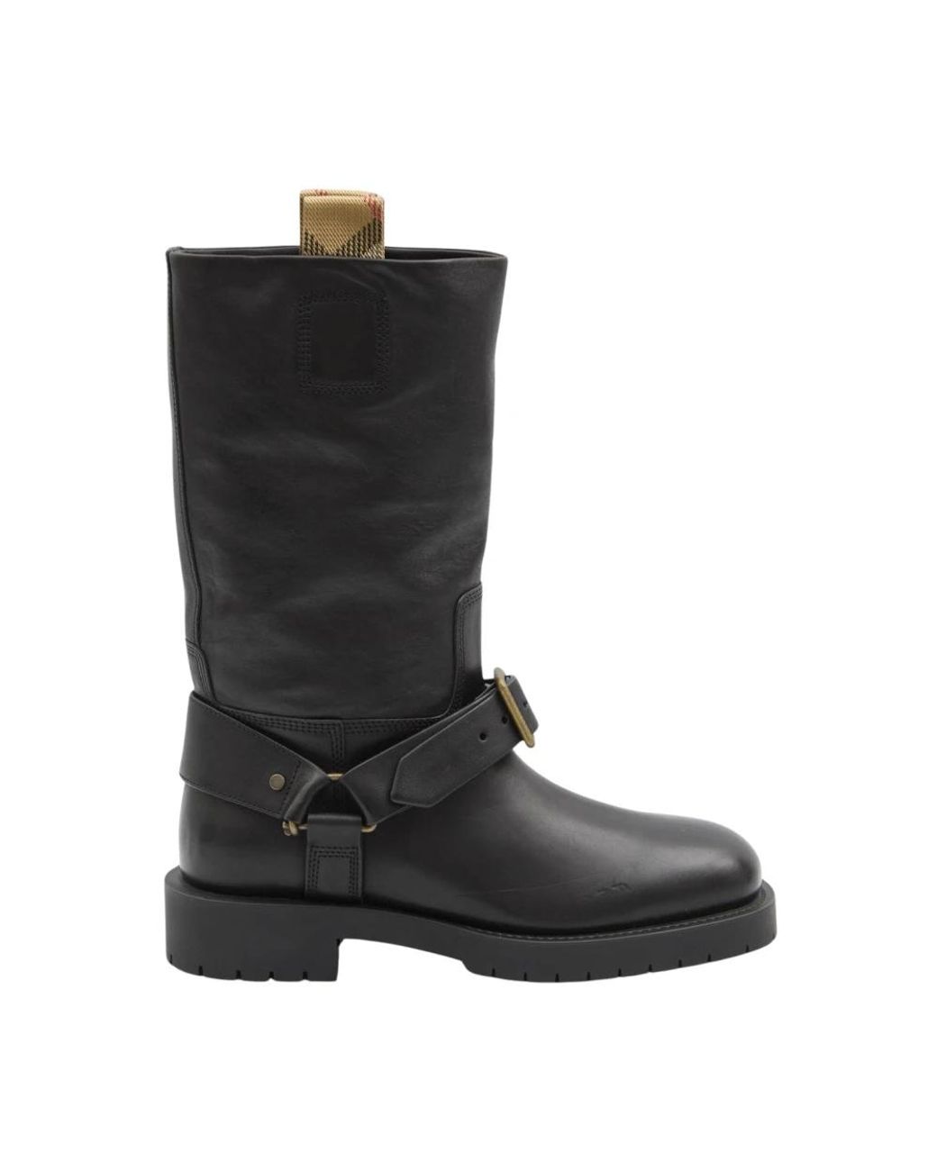 Burberry Black High Boots