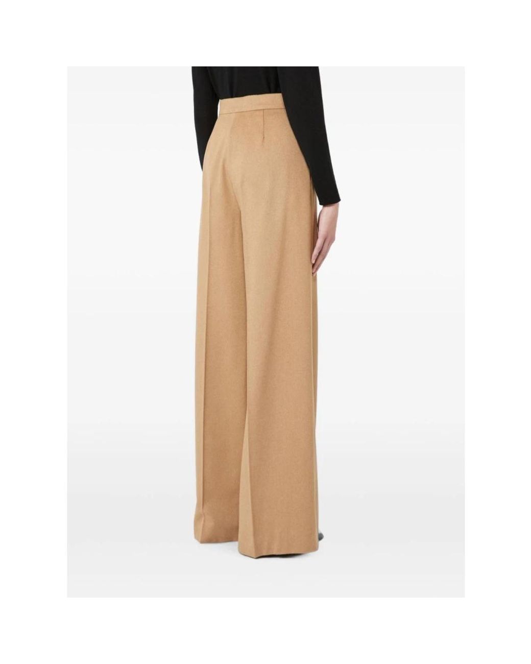 Max Mara Natural Wide Trousers