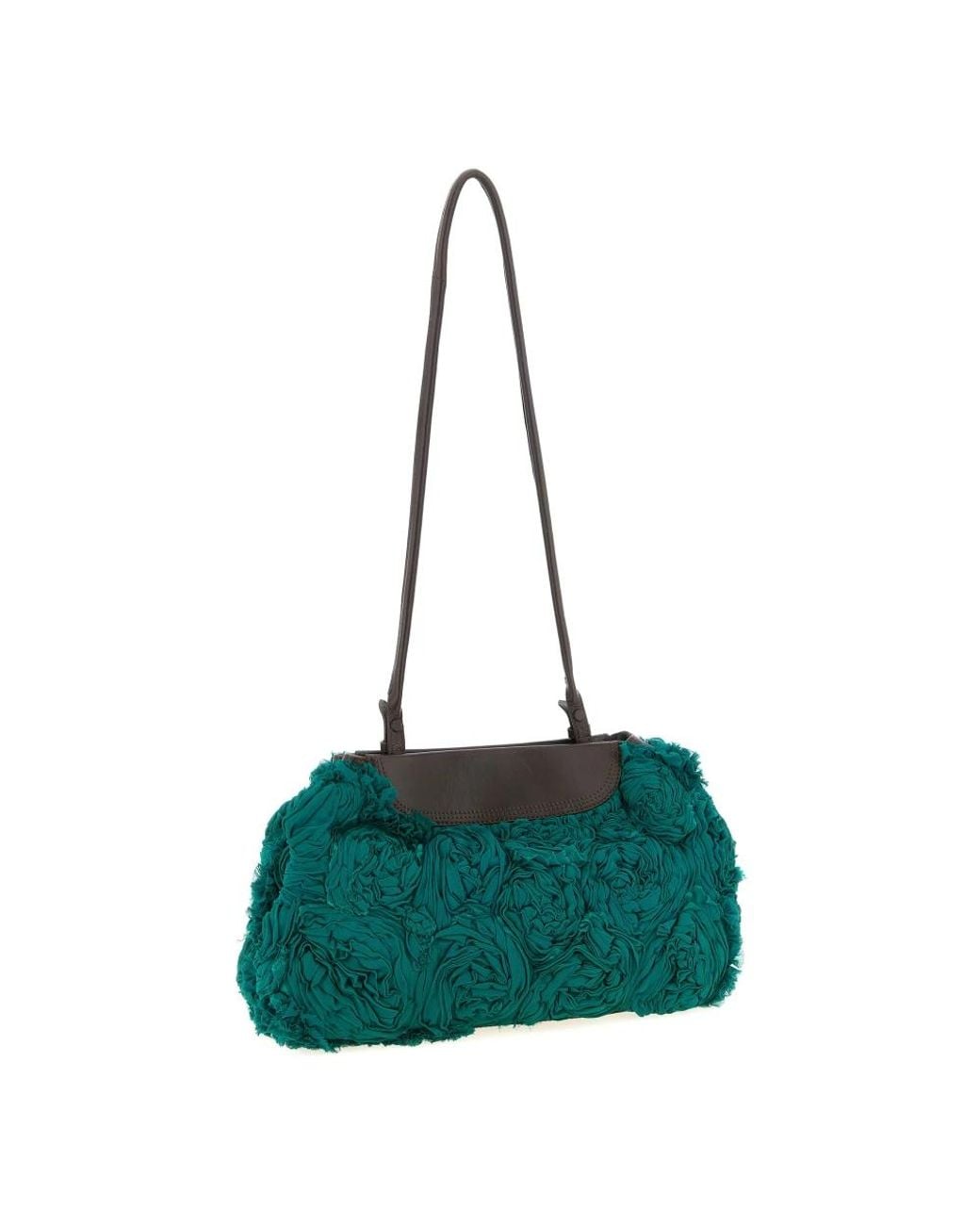 Dries Van Noten Green Shoulder Bags
