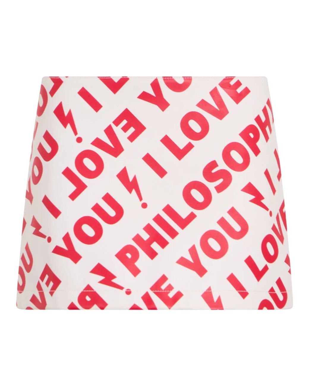 Philosophy Di Lorenzo Serafini Red Short Skirts