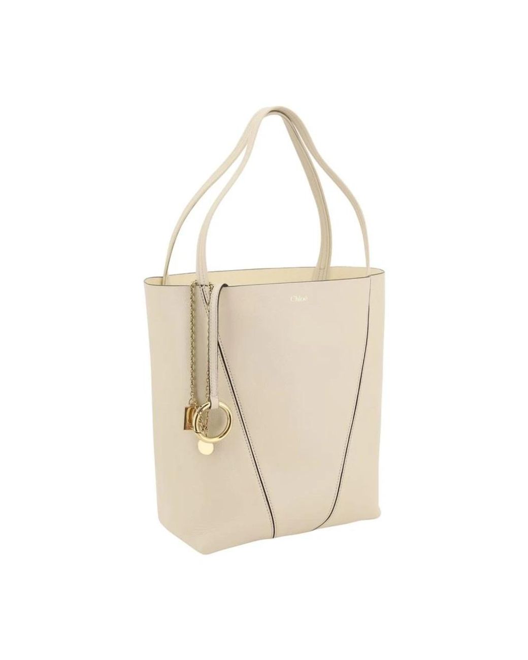 Chloé White Tote Bags