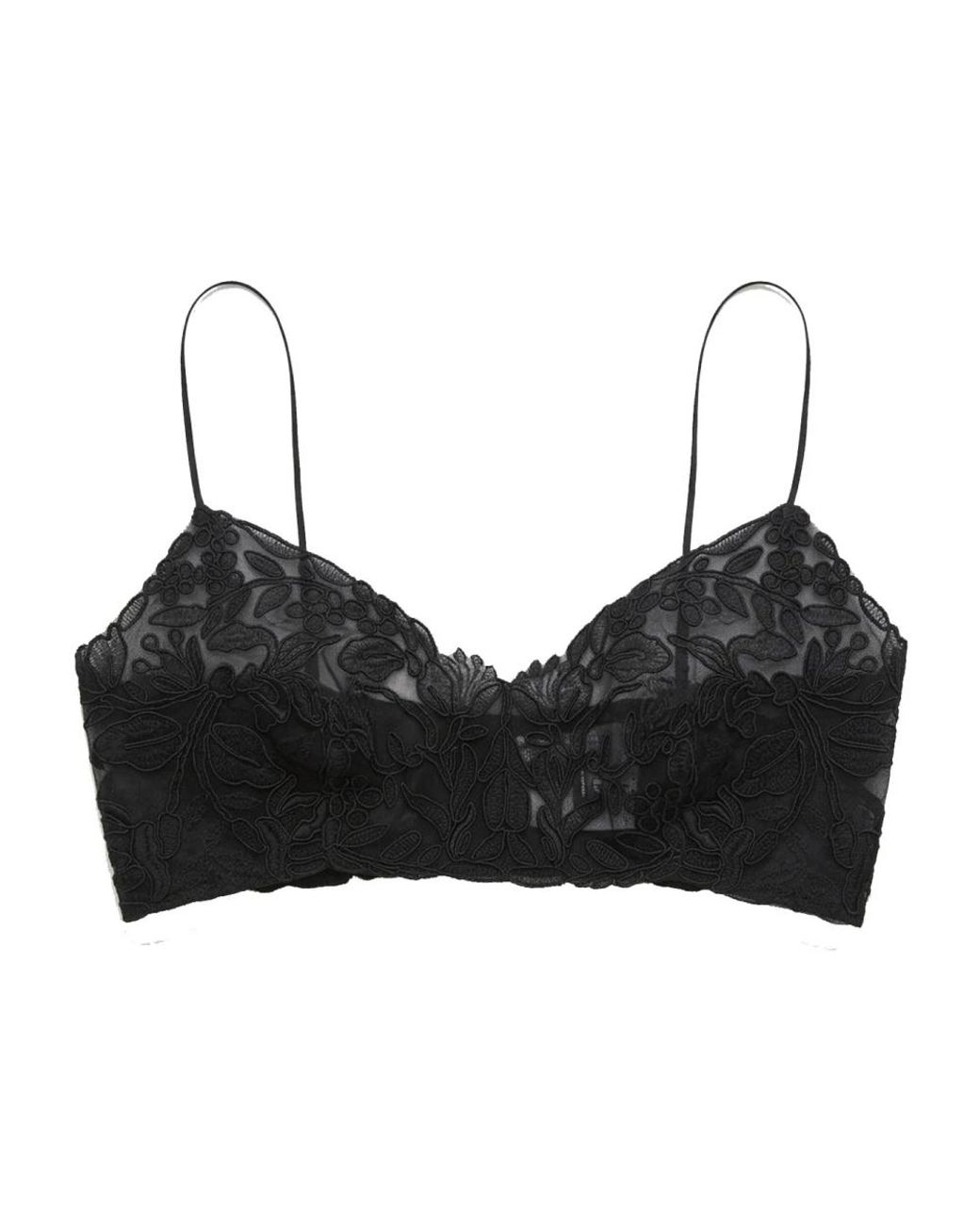 Ermanno Scervino Black Sleeveless Tops