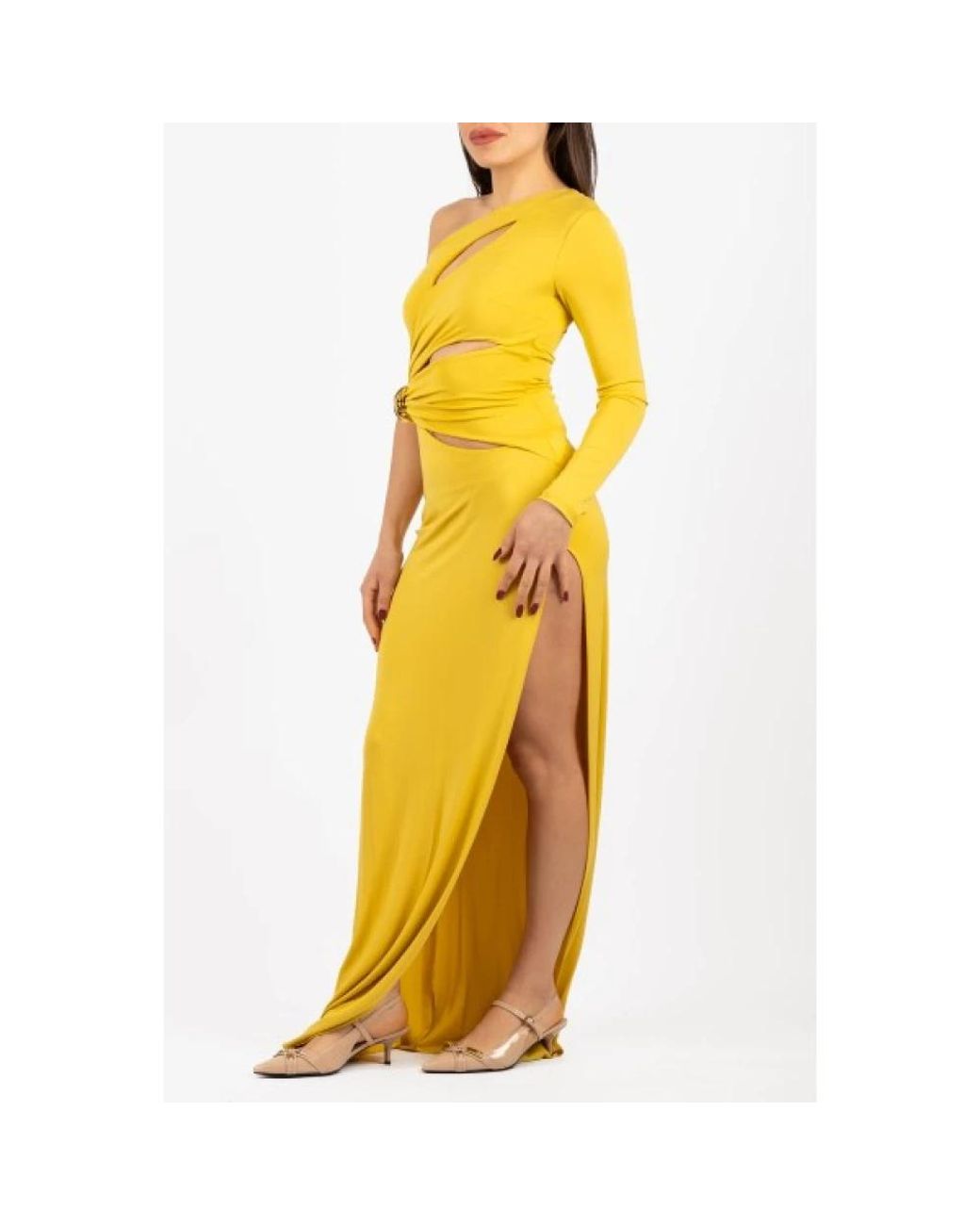 Elisabetta Franchi Yellow Gowns