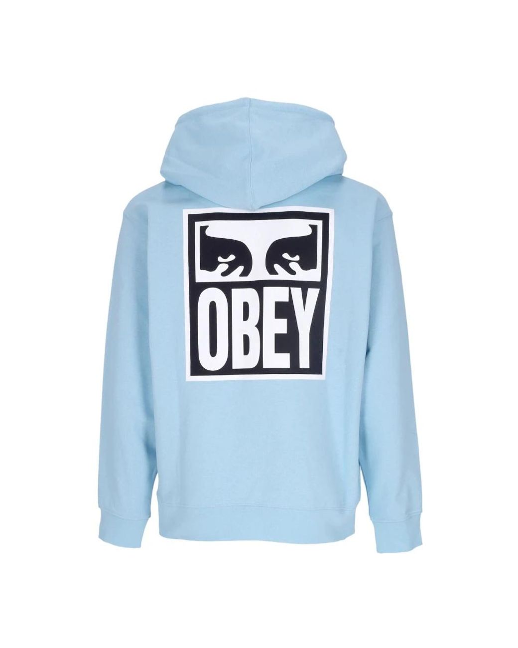 Obey Blue Hoodies for men