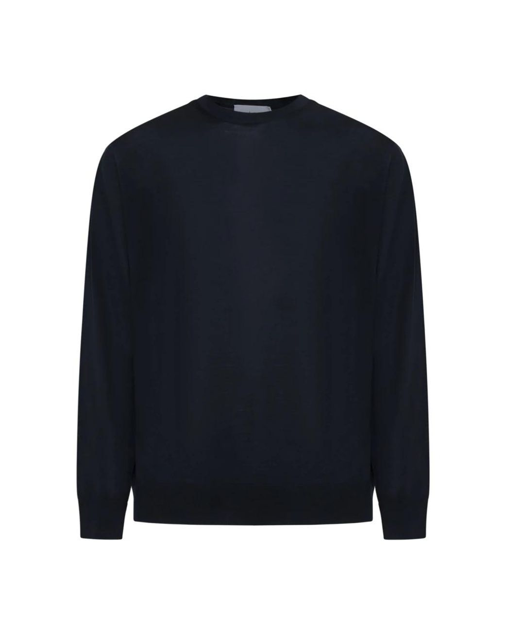 D4.0 Blue Round-Neck Knitwear for men