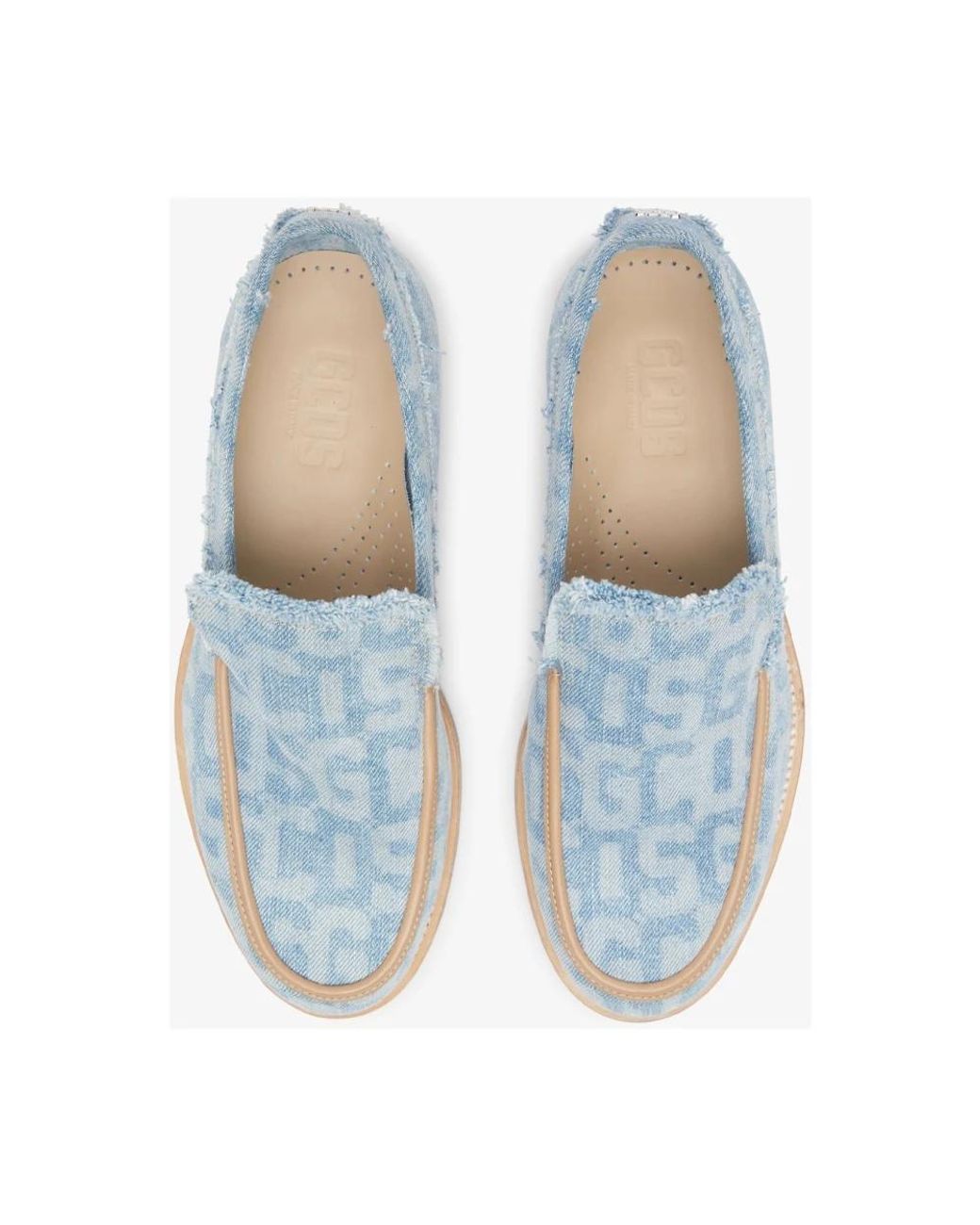 Gcds Blue Loafers