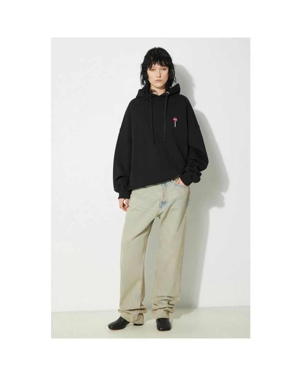 Hoodies Fiorucci de color Black