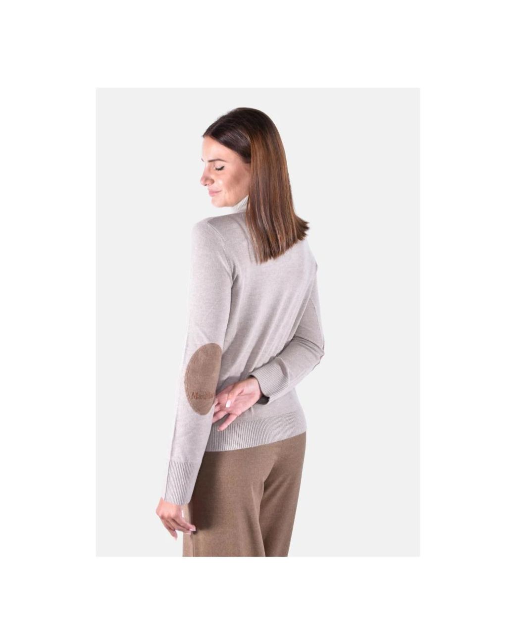 Max Mara Purple Turtlenecks