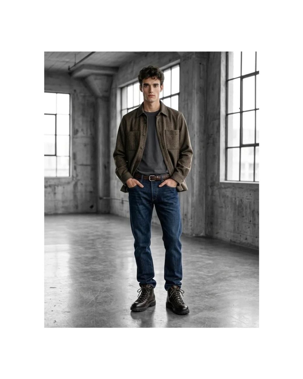 Light Jackets Xacus de hombre de color Green