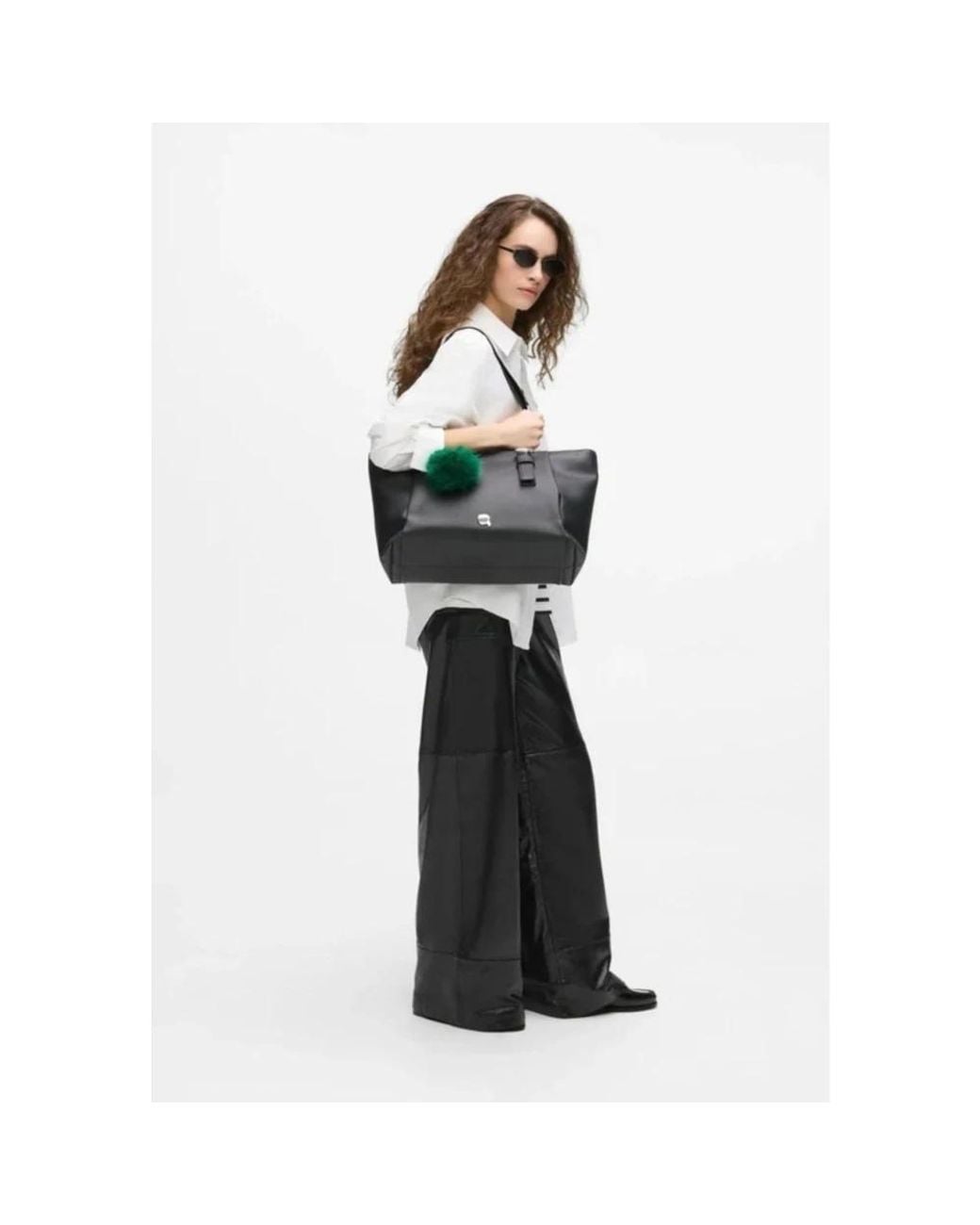 Karl Lagerfeld Black Shoulder Bags