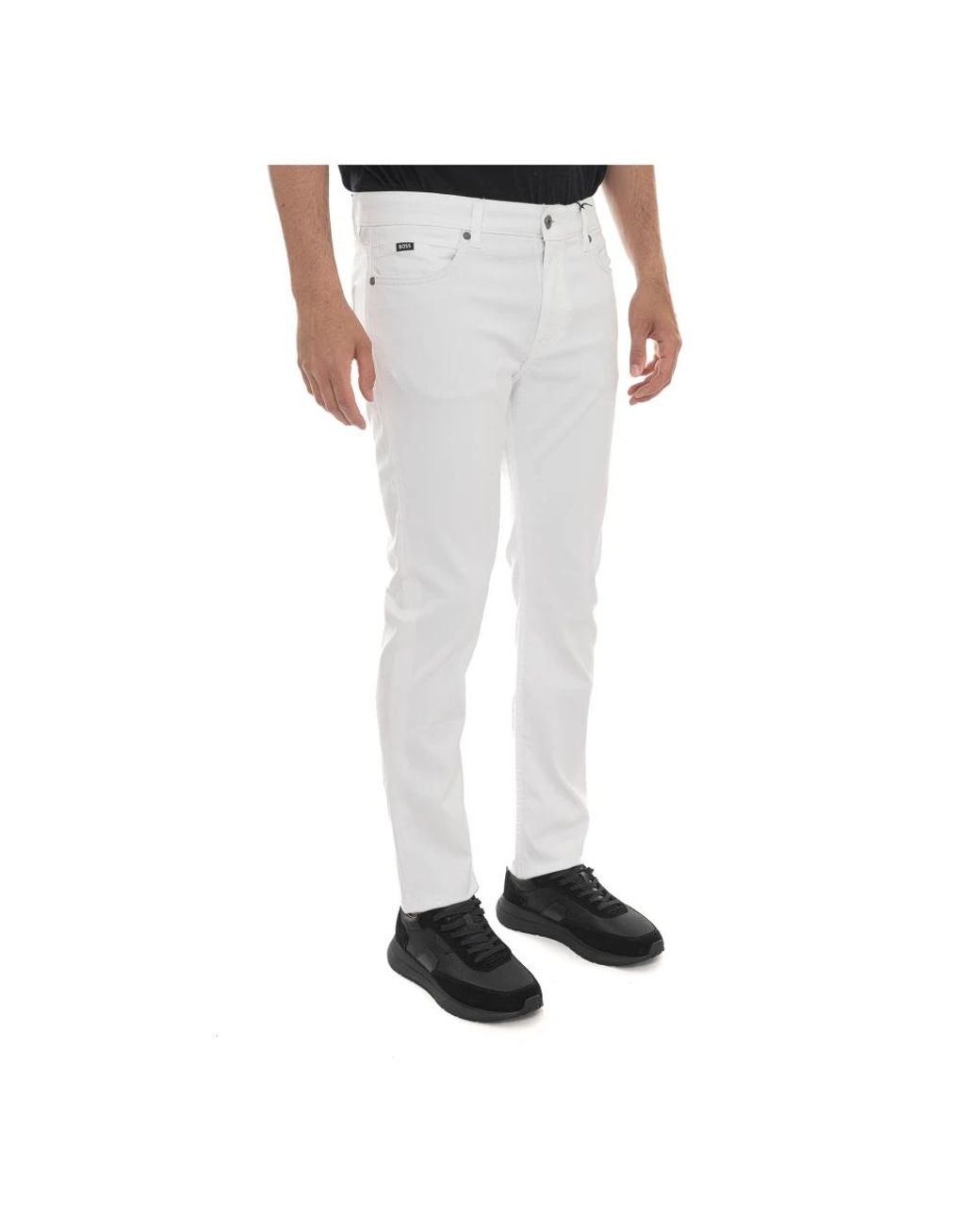 Boss Gray Slim Fit Jeans for men