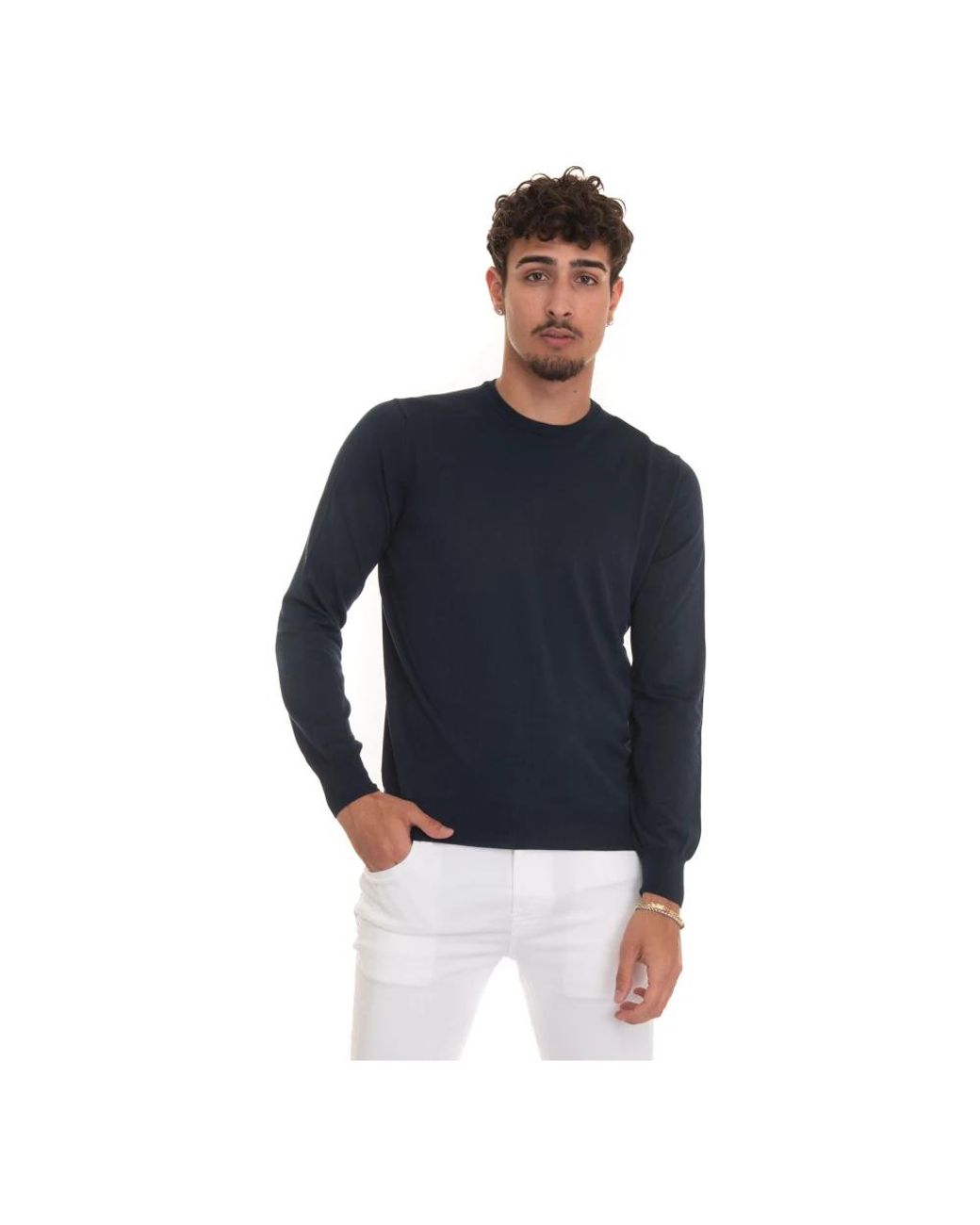 Gran Sasso Blue Sweatshirts for men
