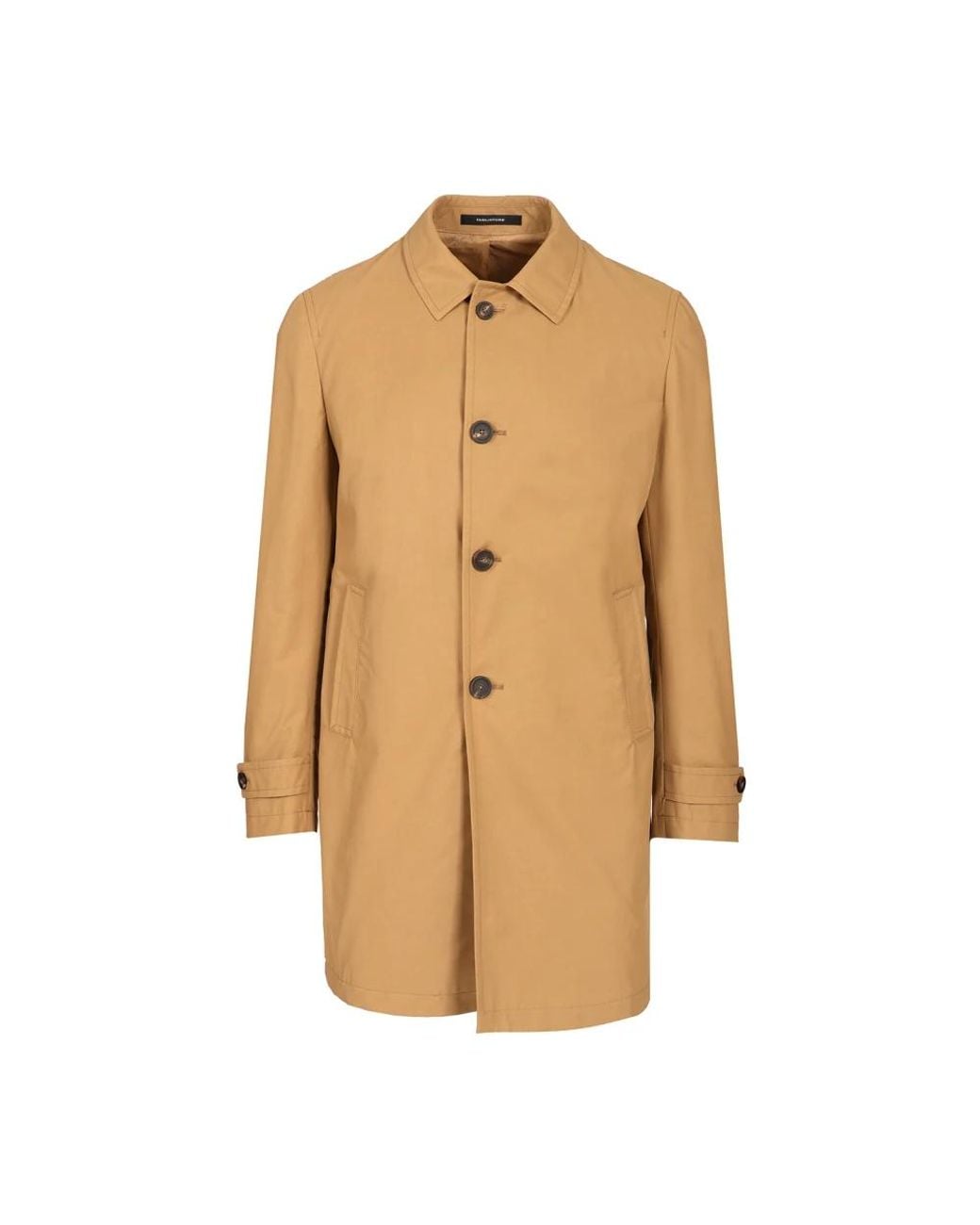 Single-Breasted Coats Tagliatore de hombre de color Natural