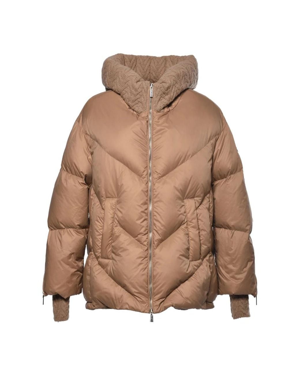 Baldinini Brown Down Jackets