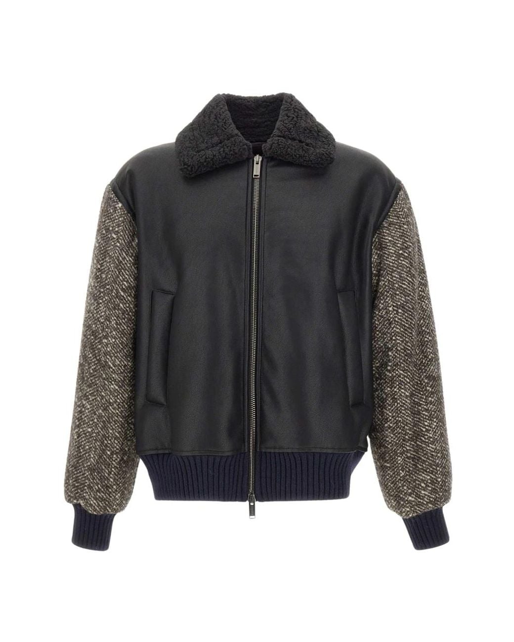 Iceberg Gray Bomber Jackets for men