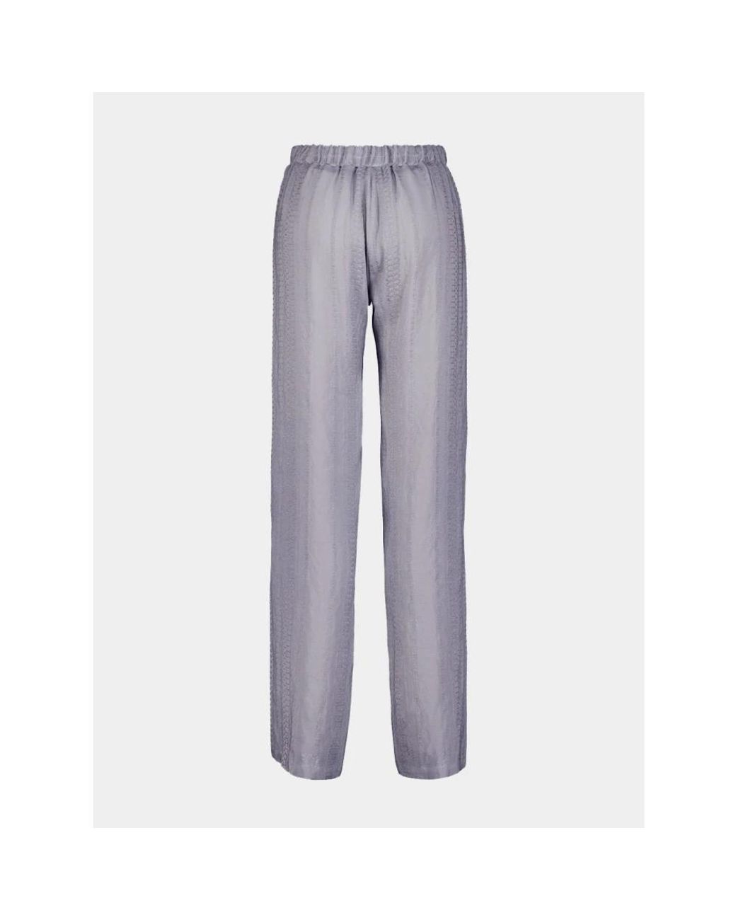 Zeus + Dione Gray Wide Trousers