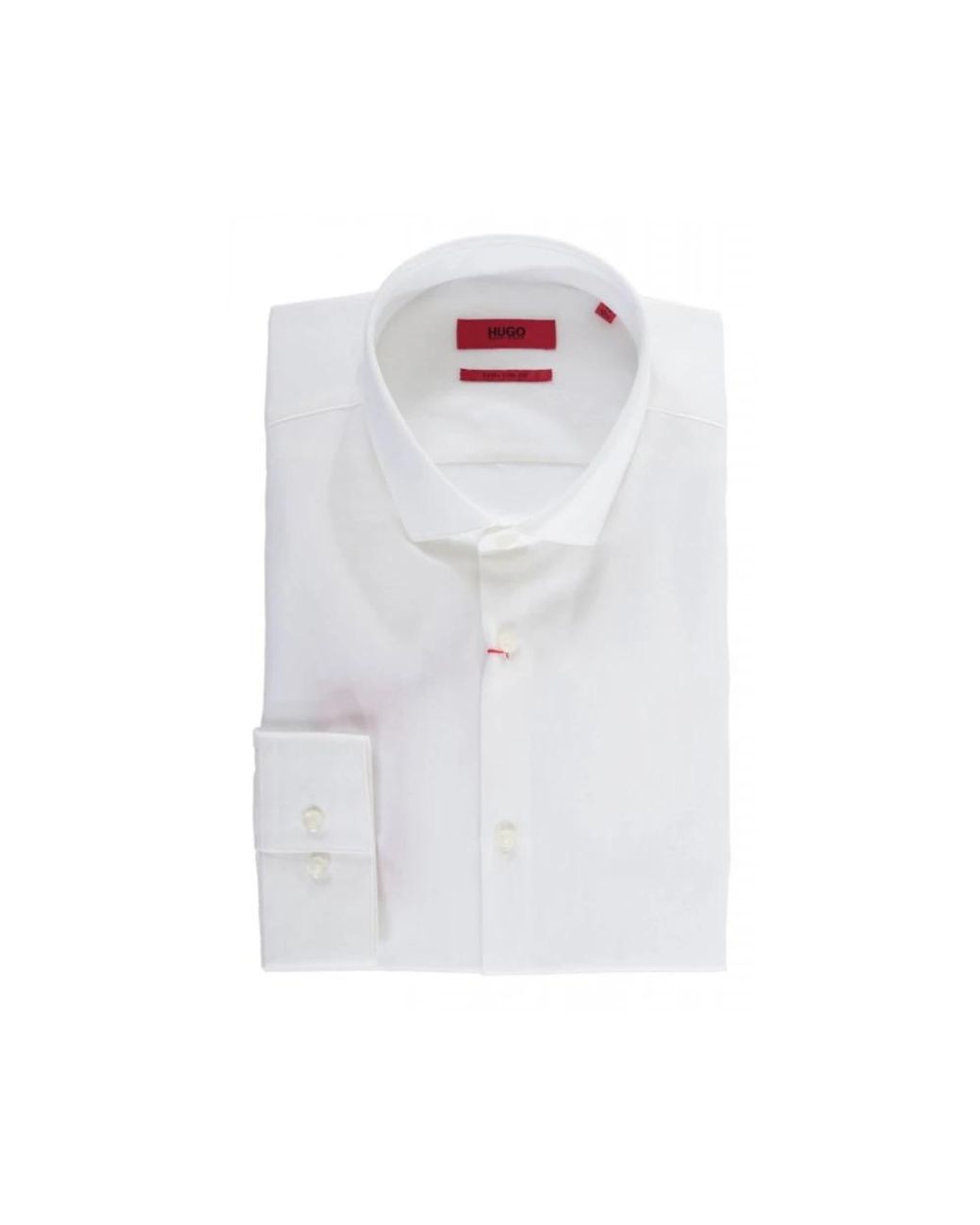 HUGO White Formal Shirts for men