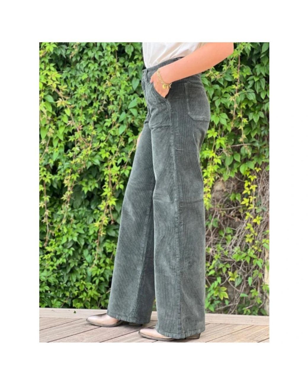 Islow Blue Wide Trousers