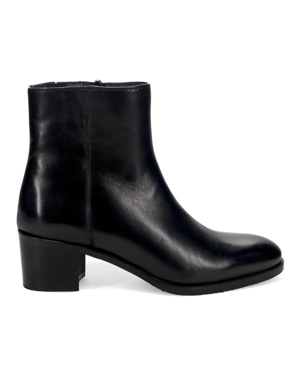 Calpierre Black Heeled Boots