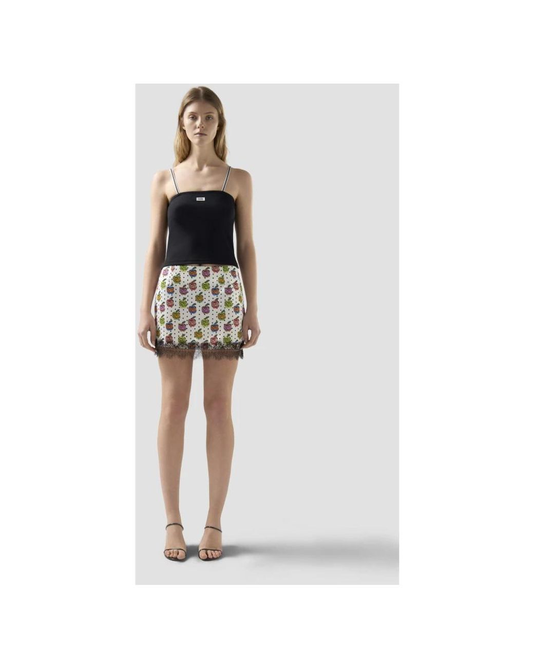 Gcds Red Short Skirts