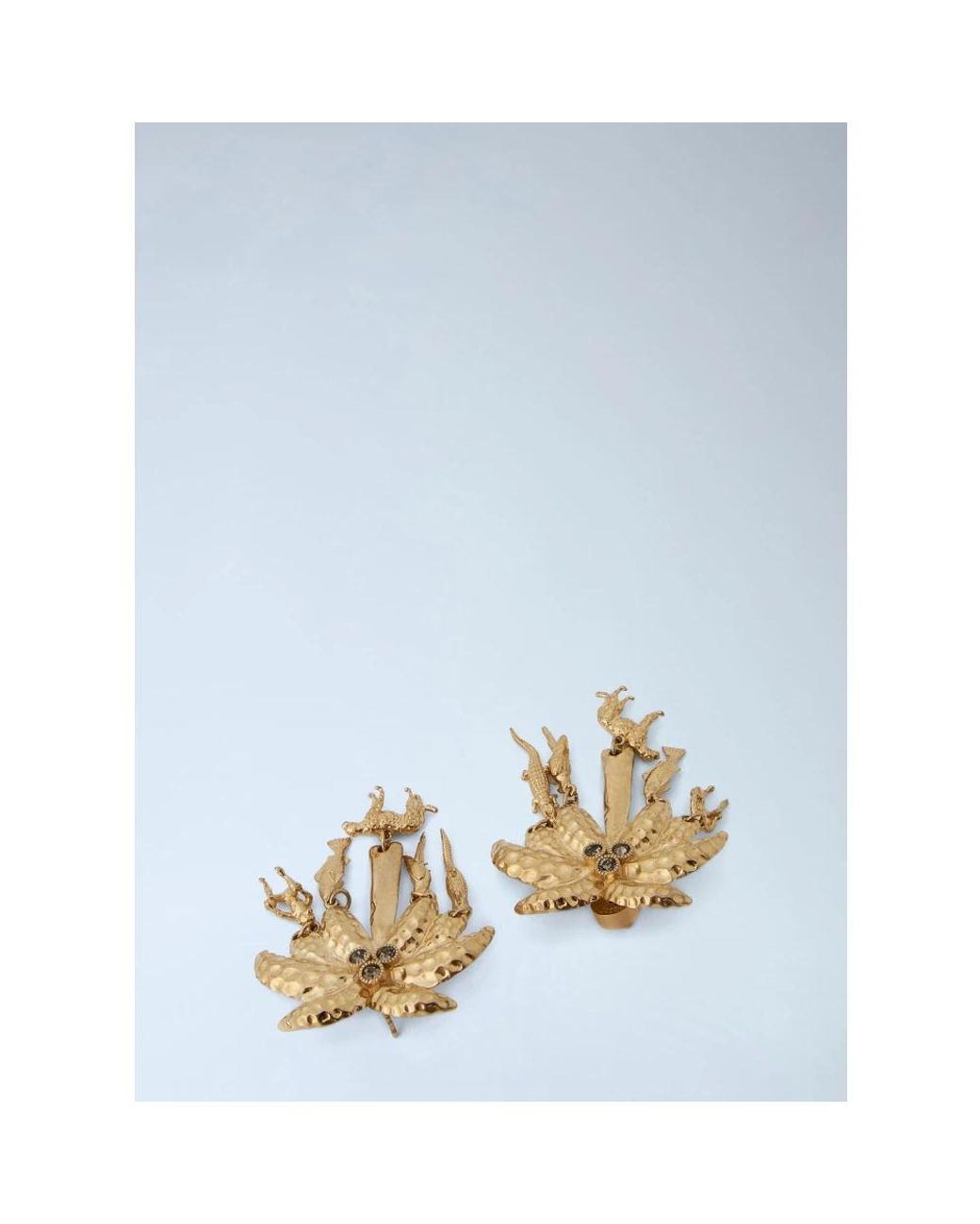 Jacquemus Metallic Earrings
