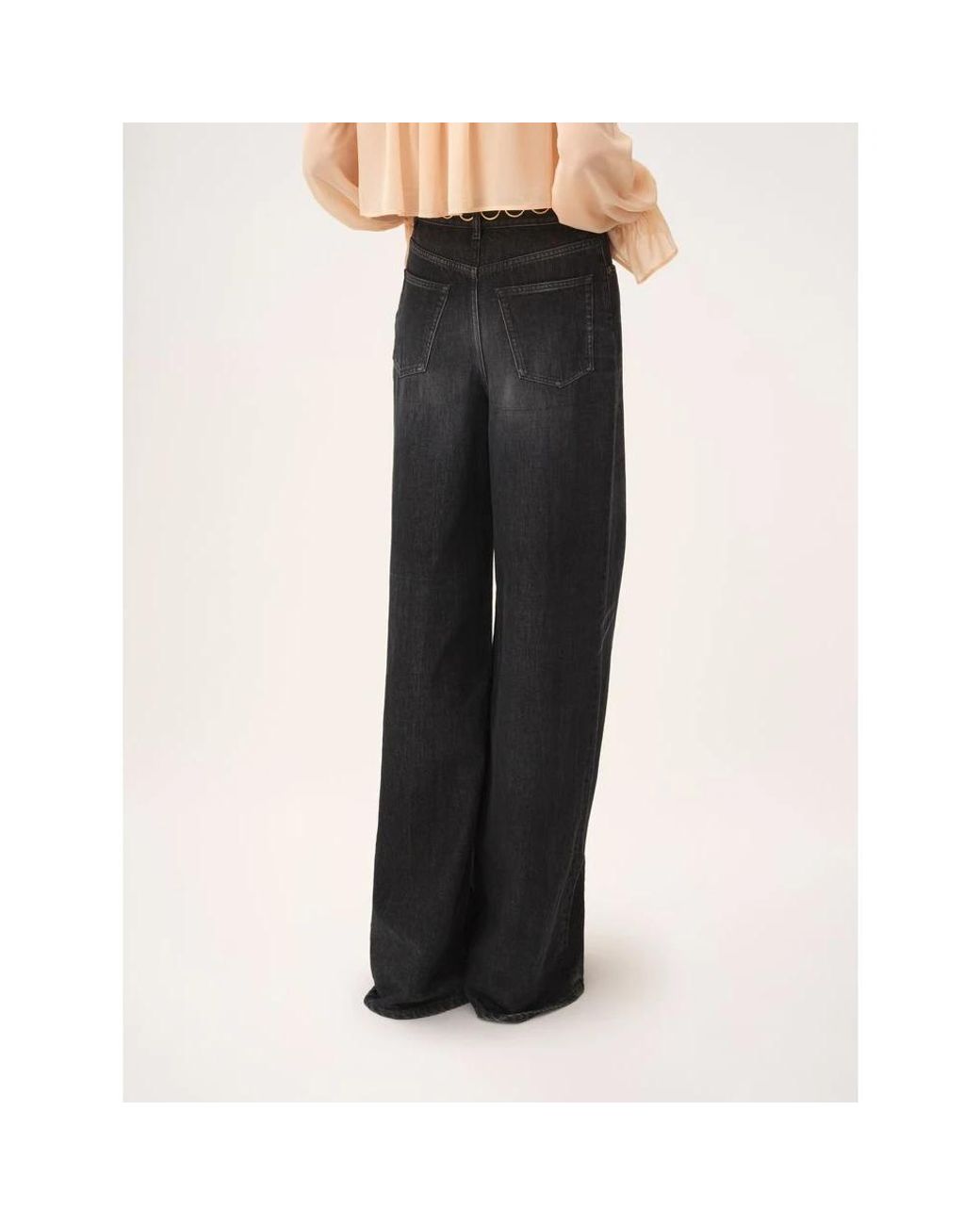 Chloé Blue Wide Jeans