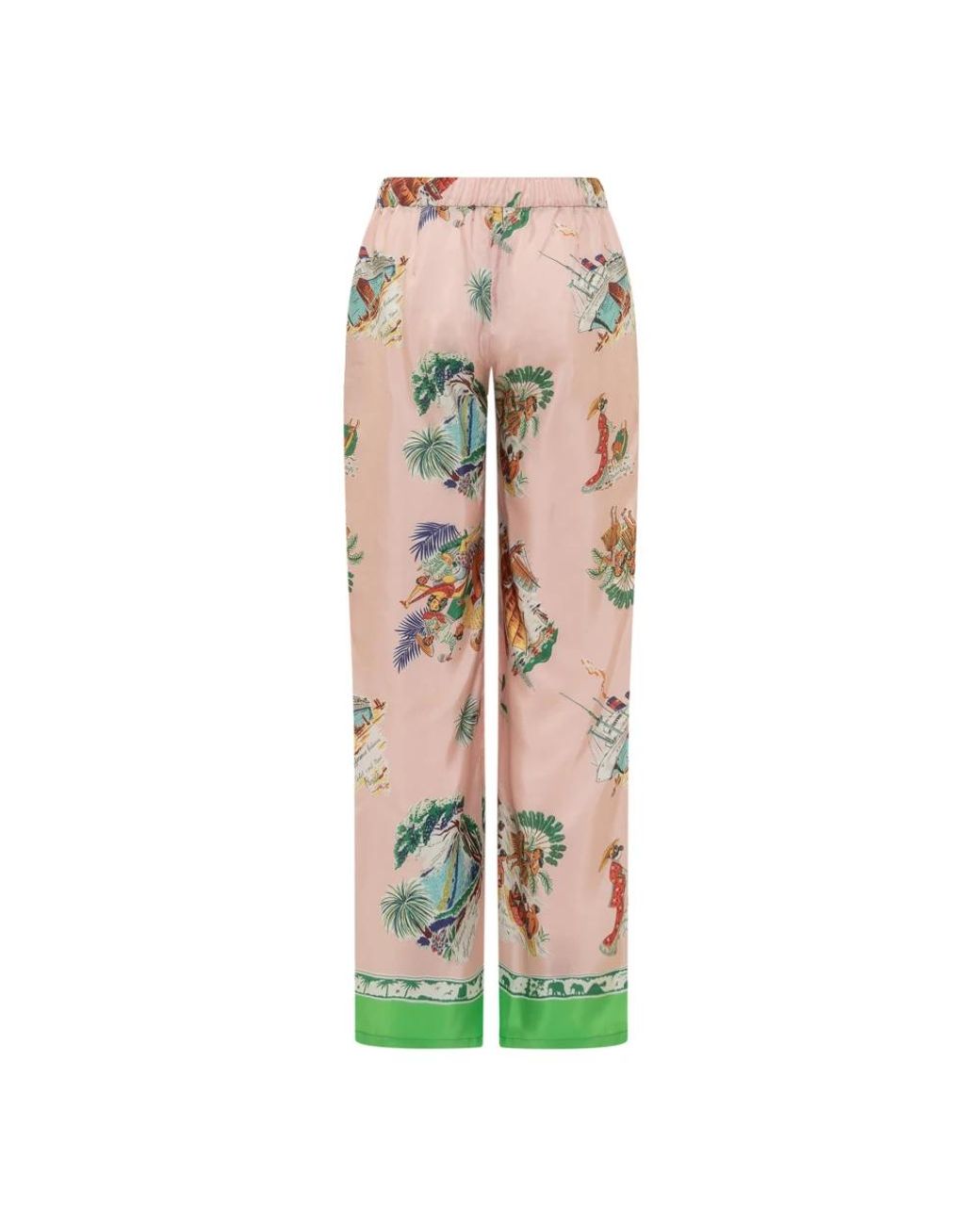 P.A.R.O.S.H. Pink Straight Trousers