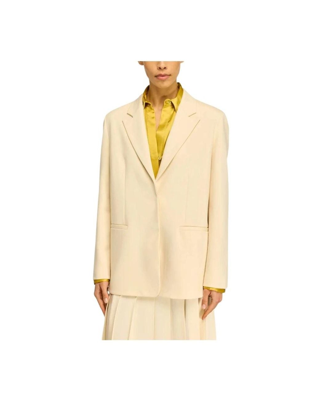 Semicouture Blazer in het Natural