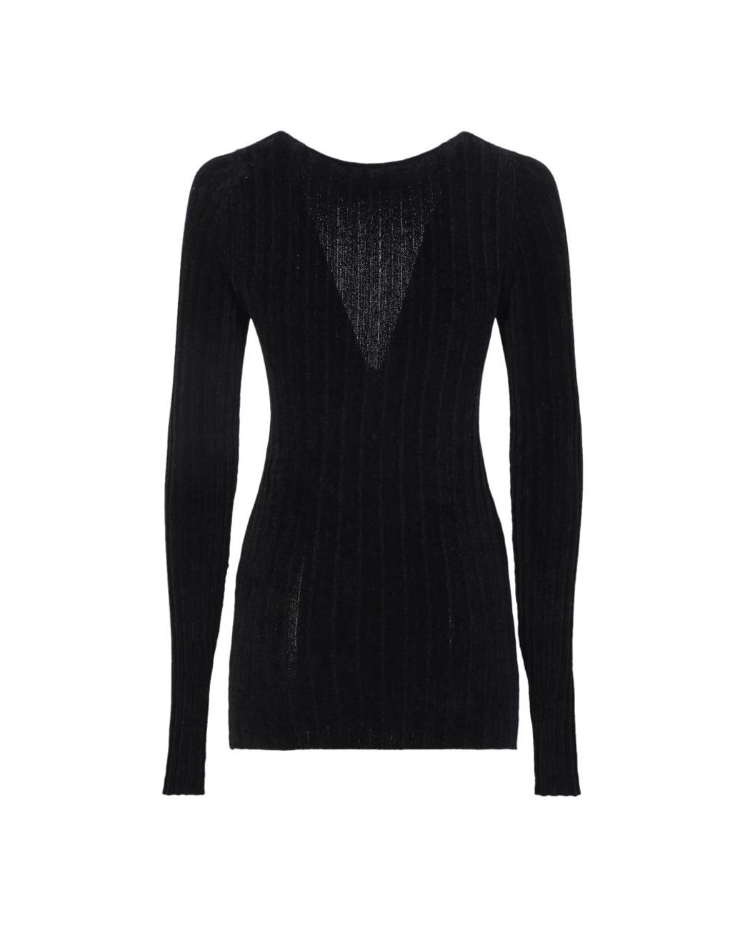 MSGM Black Long Sleeve Tops