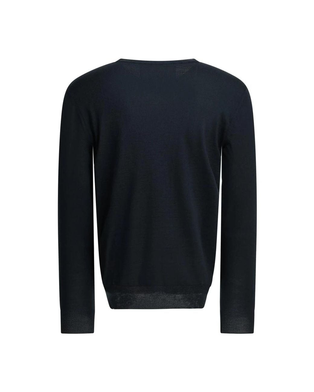 Valentino Blue Round-Neck Knitwear for men