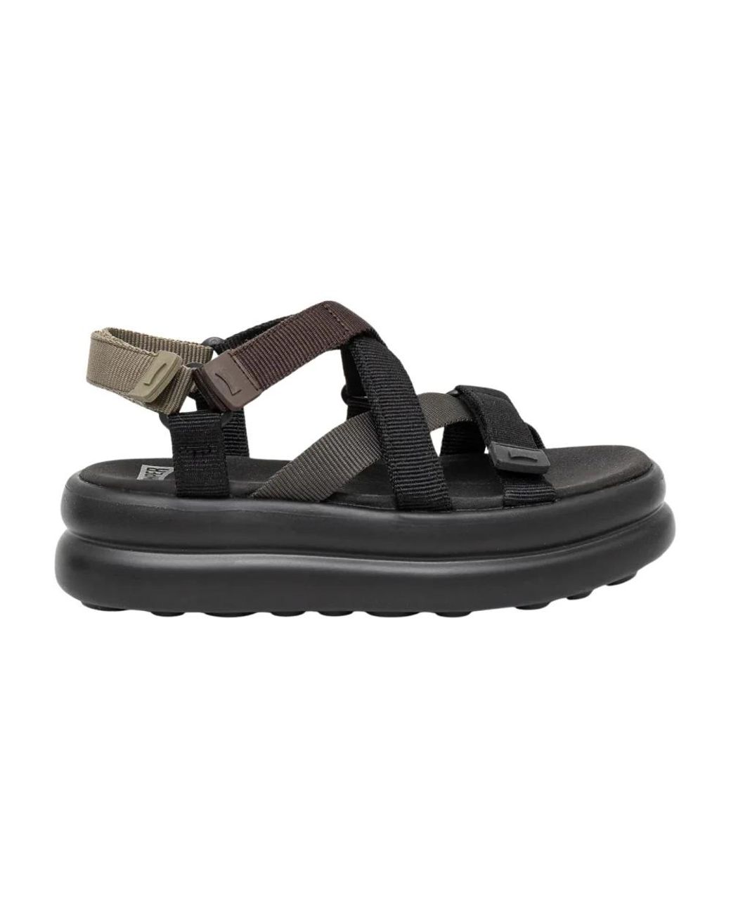 Flat Sandals Camper en coloris Black