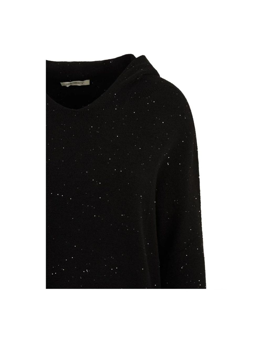 hinnominate Black V-Neck Knitwear