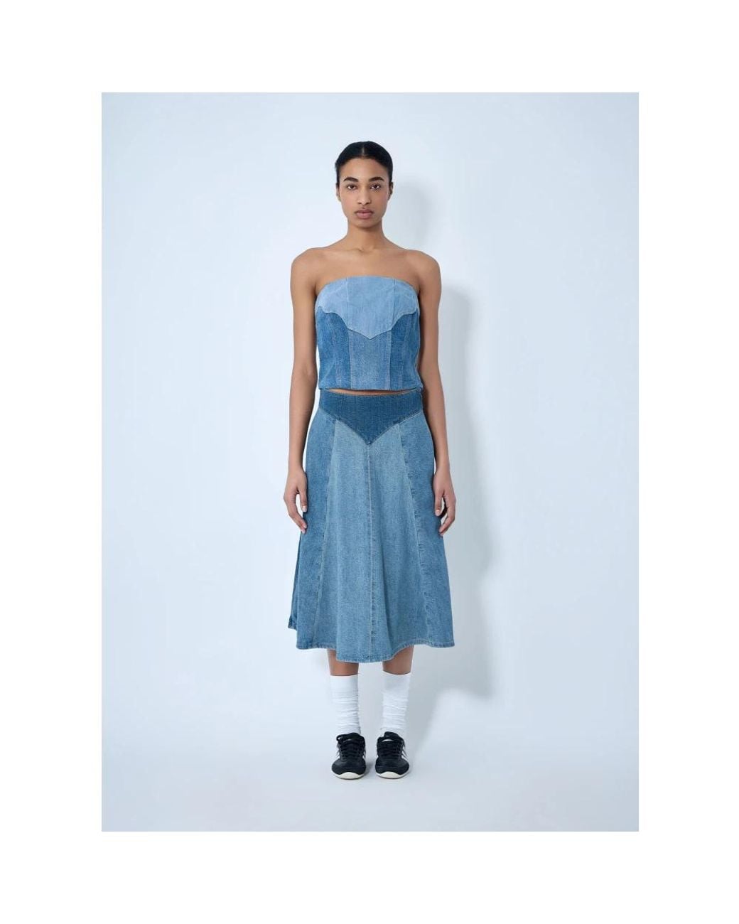 Levi's Blue Sleeveless Tops