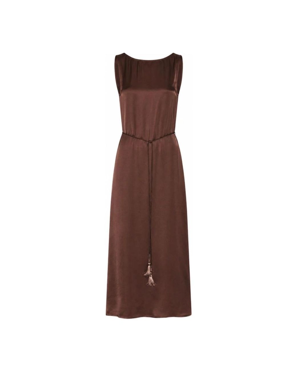 Midi Dresses Bruuns Bazaar de color Brown