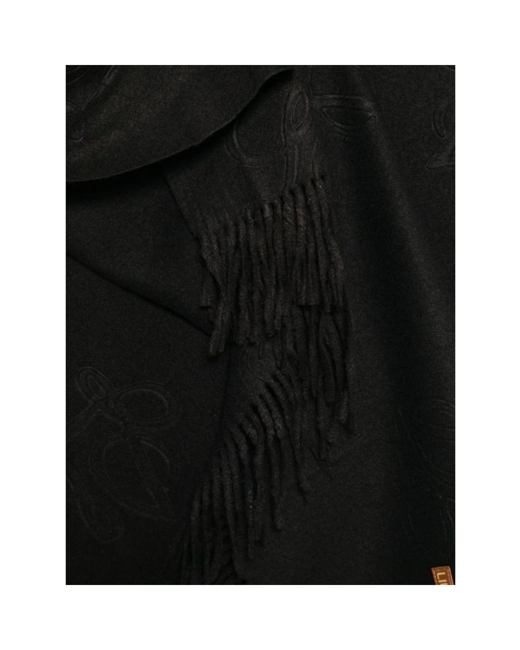 Liu Jo Black Winter Scarves