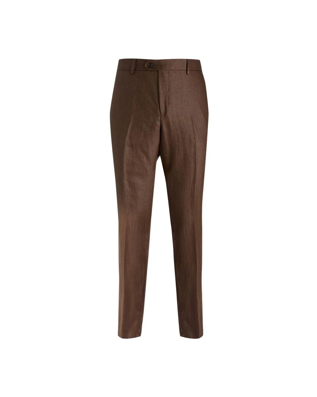 Brian Dales Brown Suit Trousers for men