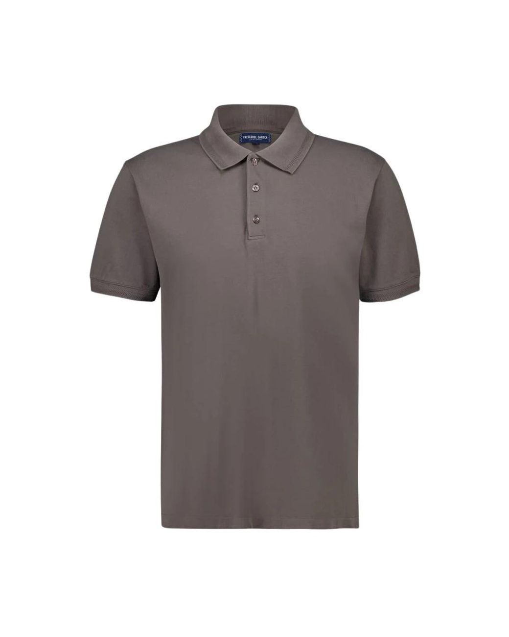Frescobol Carioca Gray Polo Shirts for men